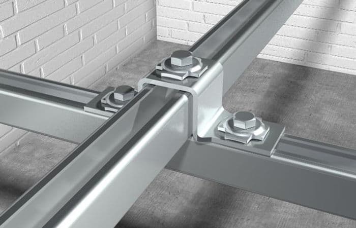 Монтажная гайка Fischer PFCN 41FVZ для профилей 41 мм, горячеоцинкованная сталь