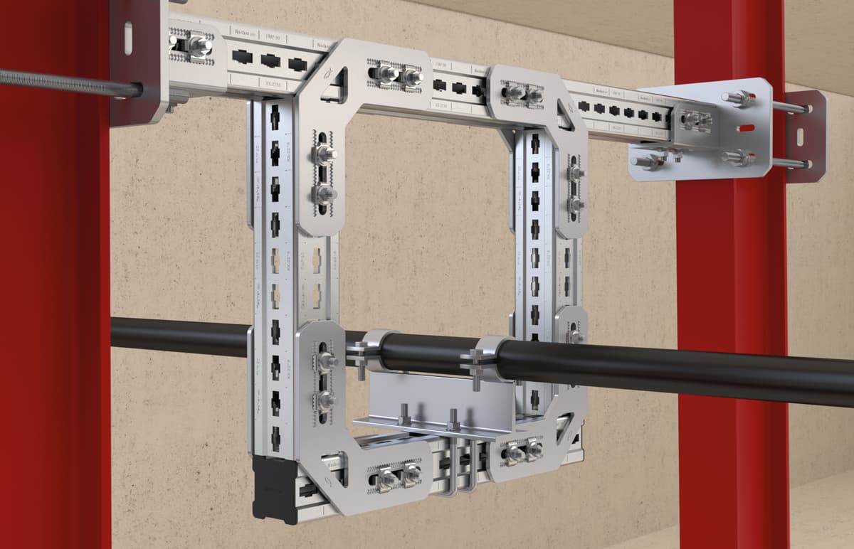 Опорная пластина Fischer FMSF BP M 180 - 240 мм, горячеоцинкованная сталь