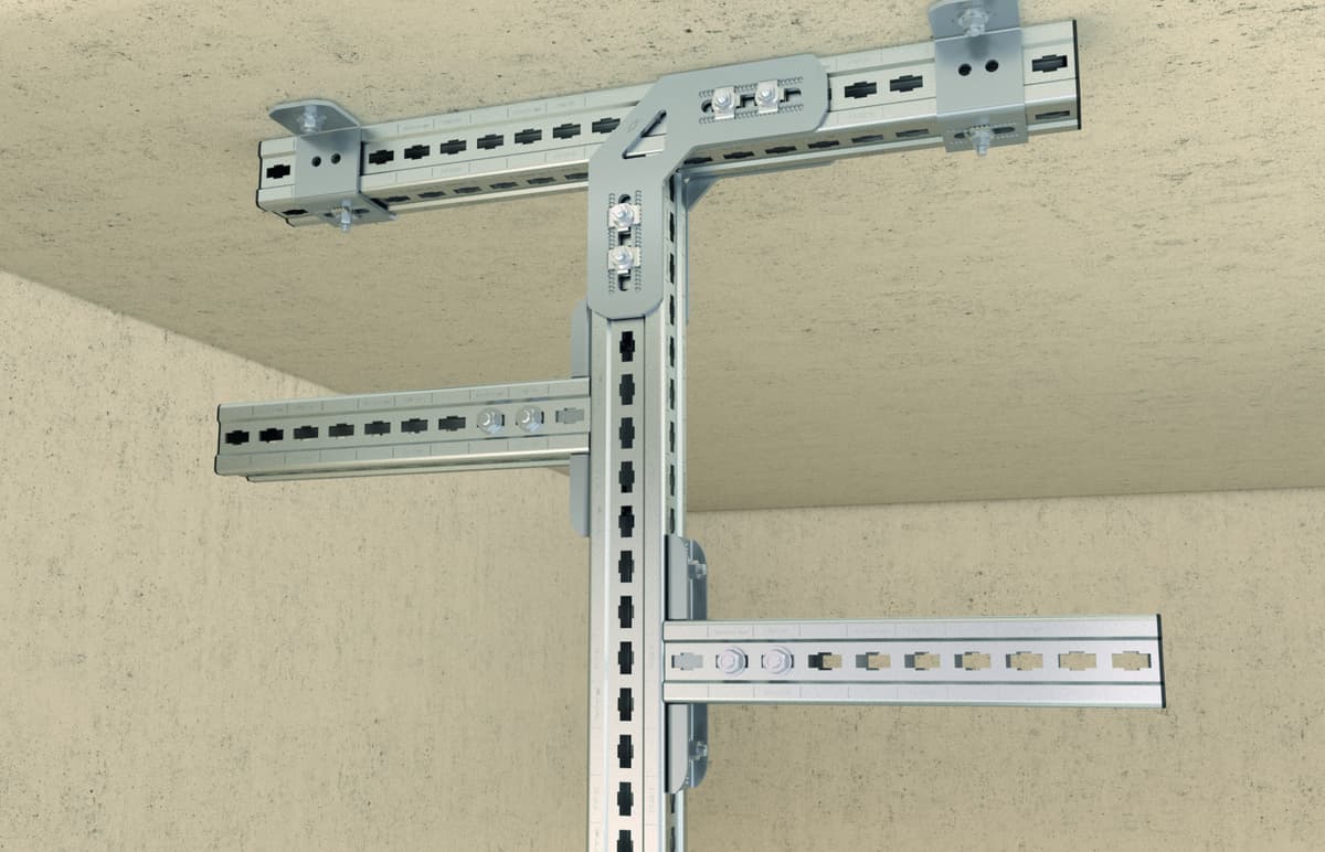 Фланец Fischer FMUF 160, горячеоцинкованная сталь