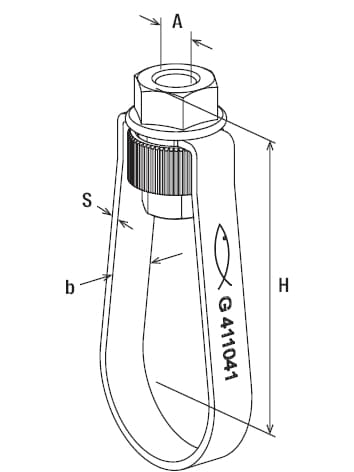 Хомут для спринклерных систем Fischer FRSL 60 (2"), M8