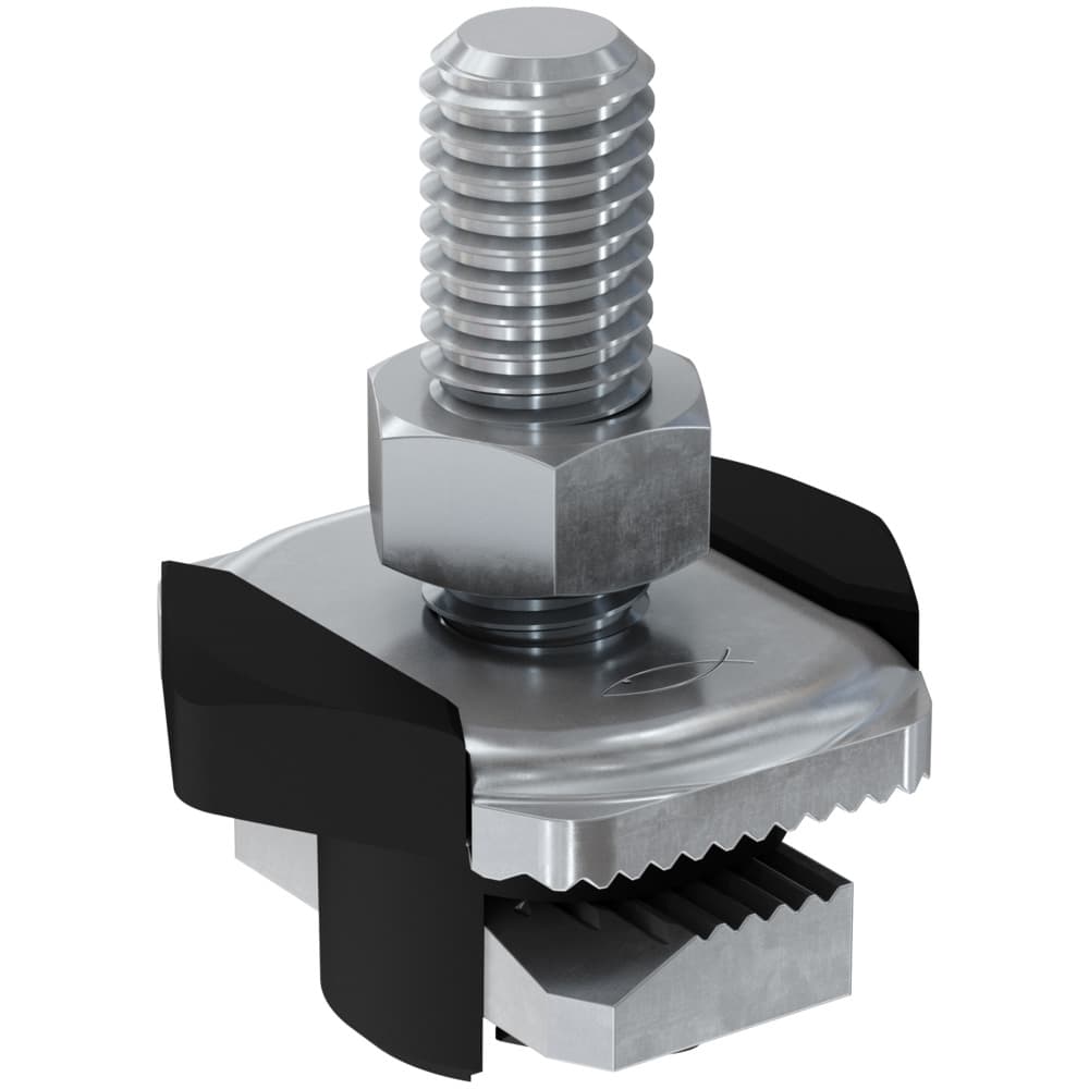 Болт Fischer FHS CLIX для установки в профиль системы FLS M8х80 мм, оцинкованная сталь