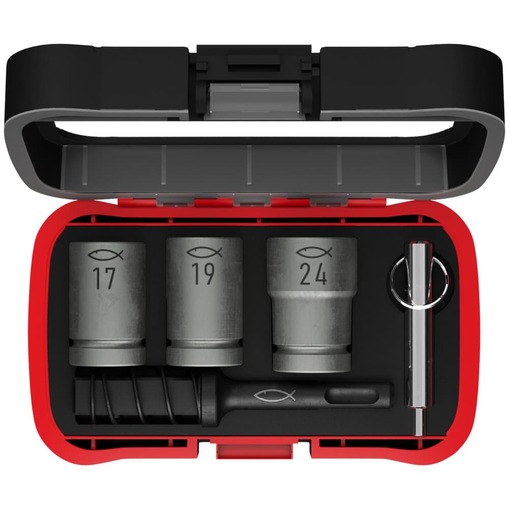 Набор инструментов Fischer FA-ST II Set для установки анкерных болтов, M10/M12/M16