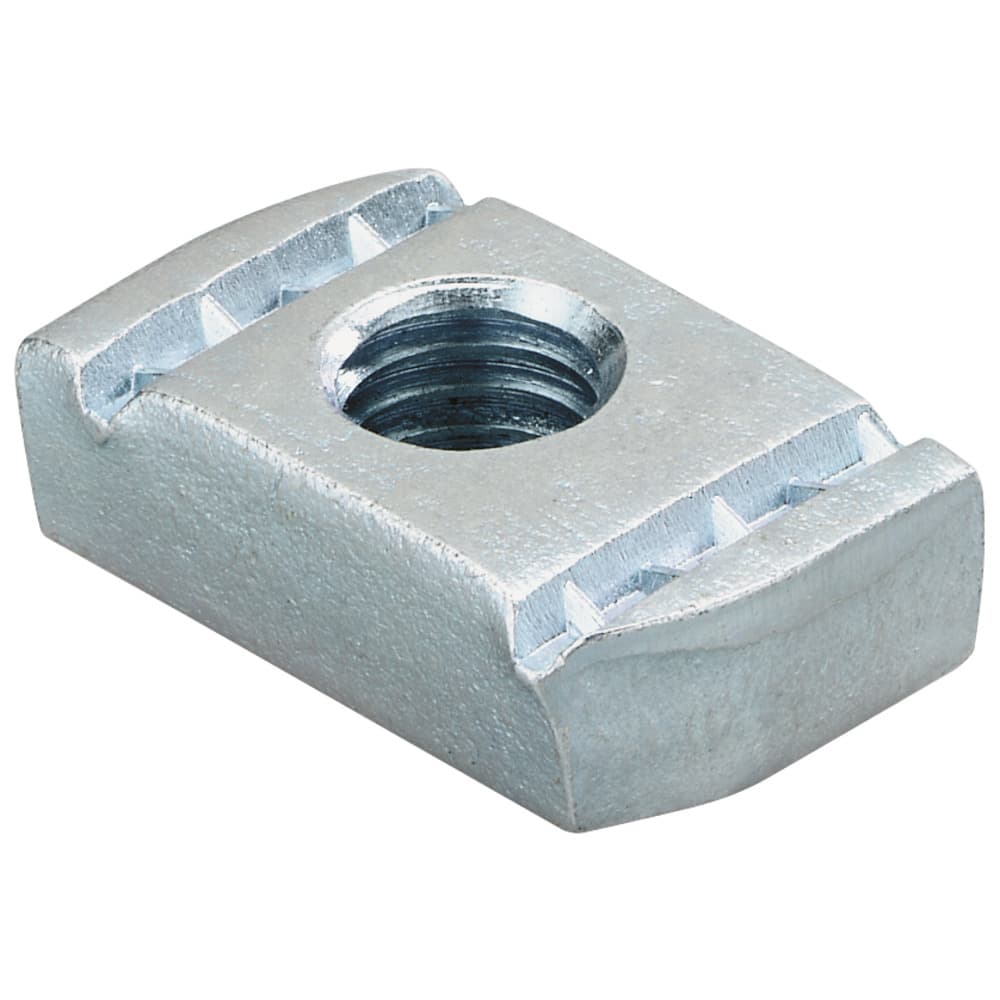 Гайка Fischer FCN M8 для шины, оцинкованная сталь