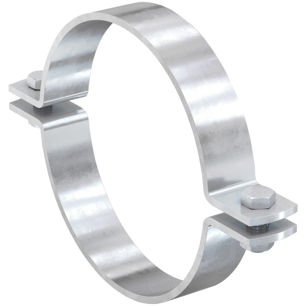 Хомут для тяжелых нагрузок Fischer FMFSC 80, 3" (89 мм), горячеоцинкованная сталь