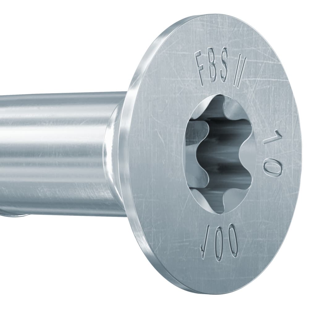 Шуруп для быстрого монтажа в бетон FBS II SK 8х60 10/- с потайной головой и шлицем TORX, оцинкованная сталь