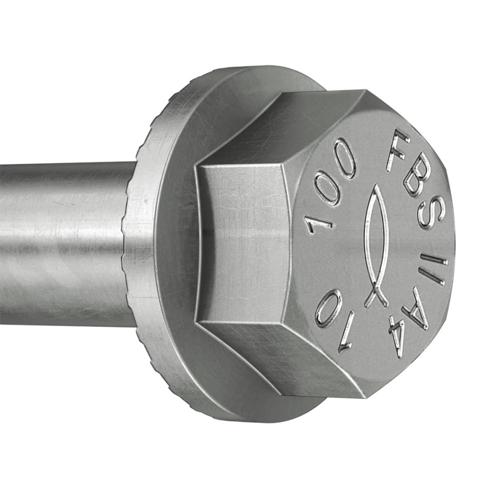 Шуруп по бетону Fischer FBS II 10 x 100 15/- US , нержавеющая сталь A4