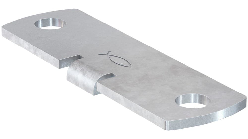 Скользящий элемент Fischer FMFS SH 130x35 мм, горячеоцинкованная сталь
