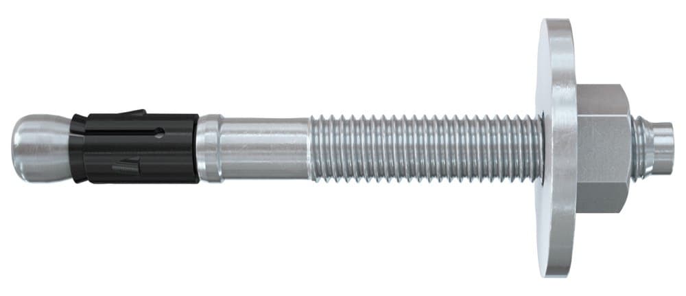 Анкерный болт с увеличенной шайбой Fischer FAZ II 12х90/10 GS укороченный, оцинкованная сталь