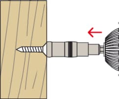 Держатель бит под шестигранник Fischer FBH Bit Holder W 1