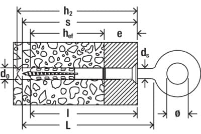 Дюбель Fischer S 14 ROE 14х100