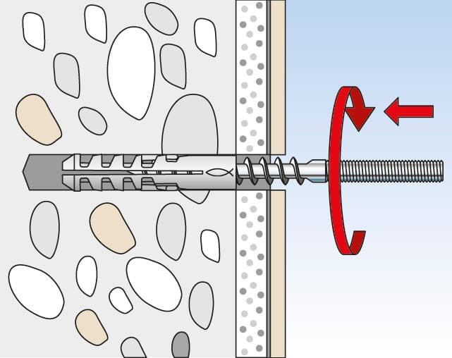 Крепеж для писсуаров Fischer WL M7х60