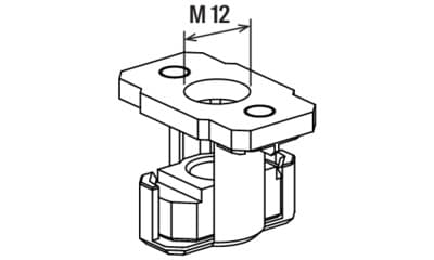 Соединитель Fischer FMHI с внутренней резьбой FMHI Internal thread connector M12, горячеоцинкованная сталь