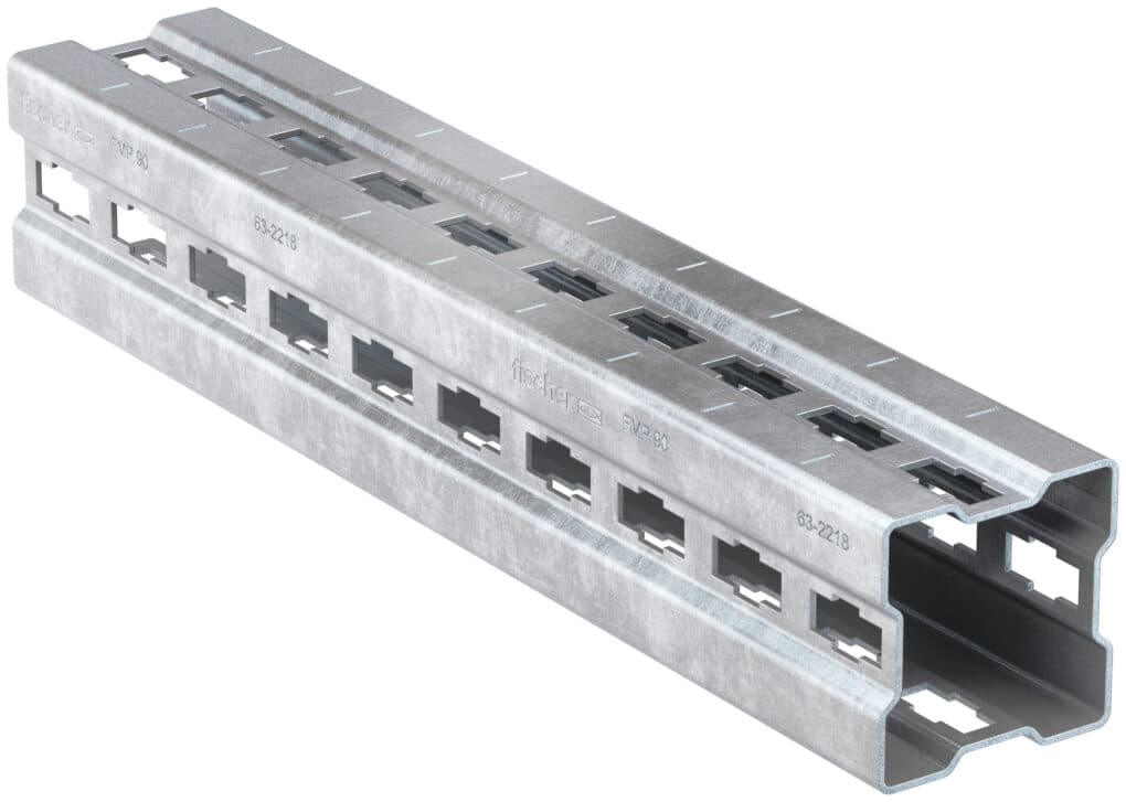Массивная шина Fischer FMP 160 8 m, горячеоцинкованная сталь