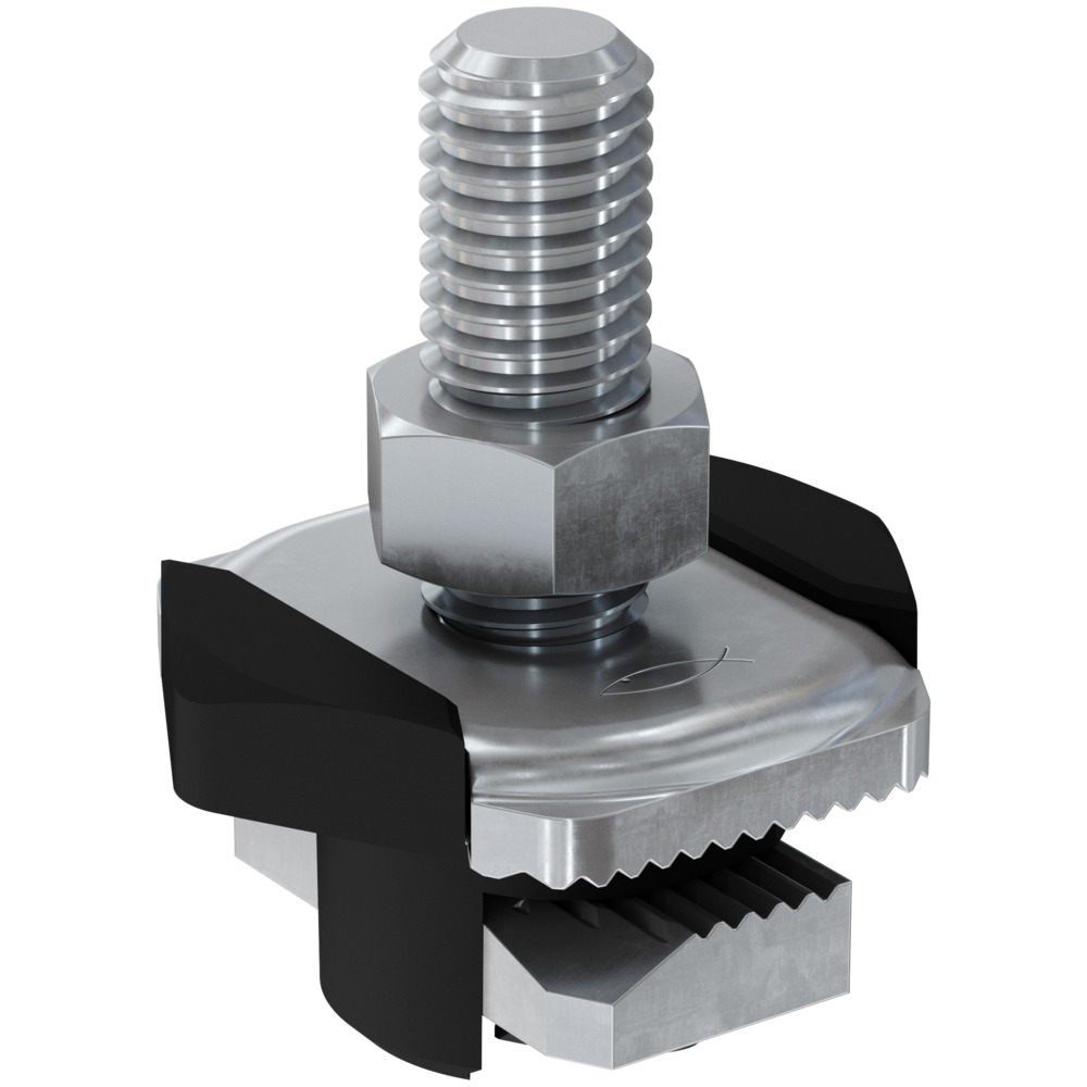 Болт Fischer FHS CLIX для установки в профиль системы FLS M8х80 мм, оцинкованная сталь
