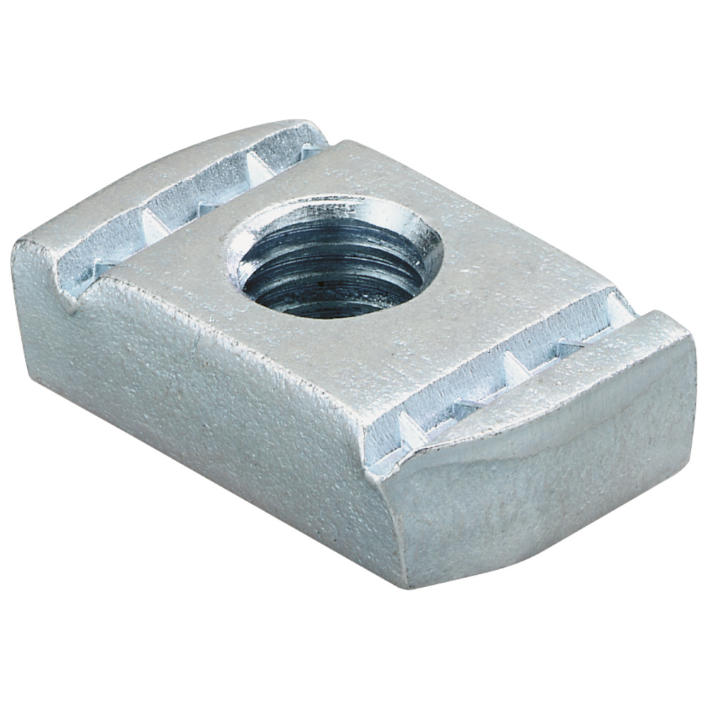 Гайка Fischer FCN M8 для шины, оцинкованная сталь