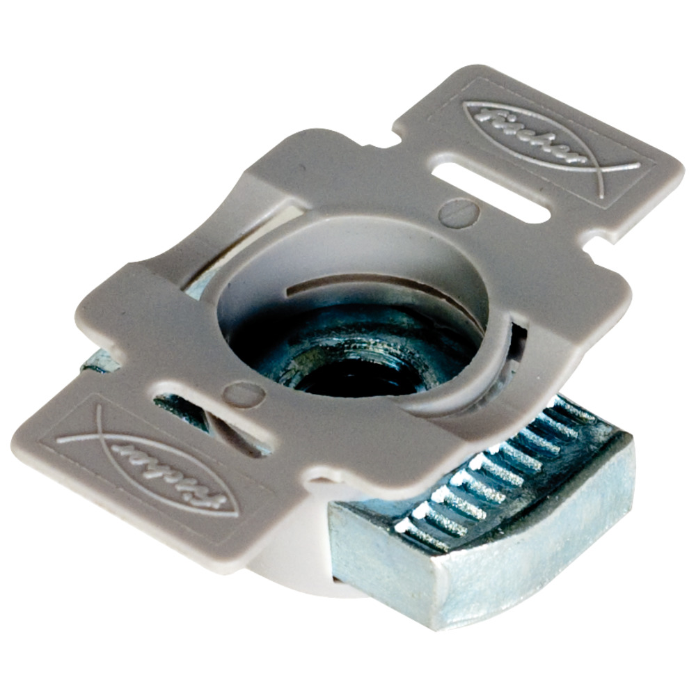 Монтажная гайка Fischer FCN Clix P M8х6 мм, нержавеющая сталь A4