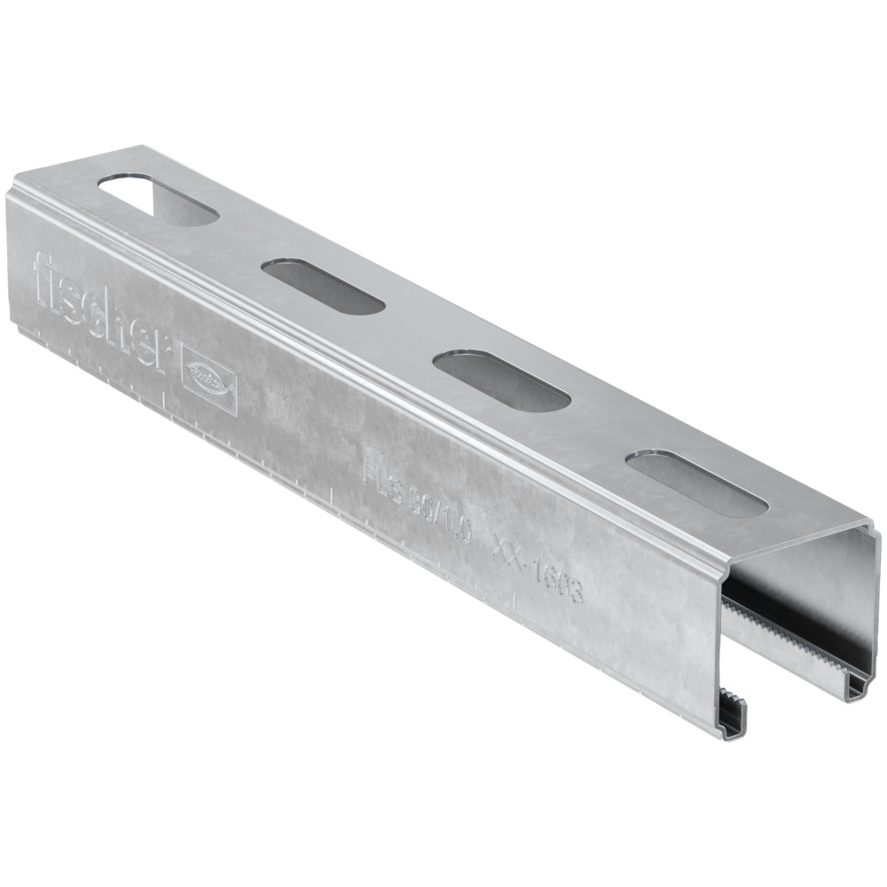 Монтажная шина системы Fischer FLS для инженерных систем 30/1,0-2 м (30x31 мм), оцинкованная сталь