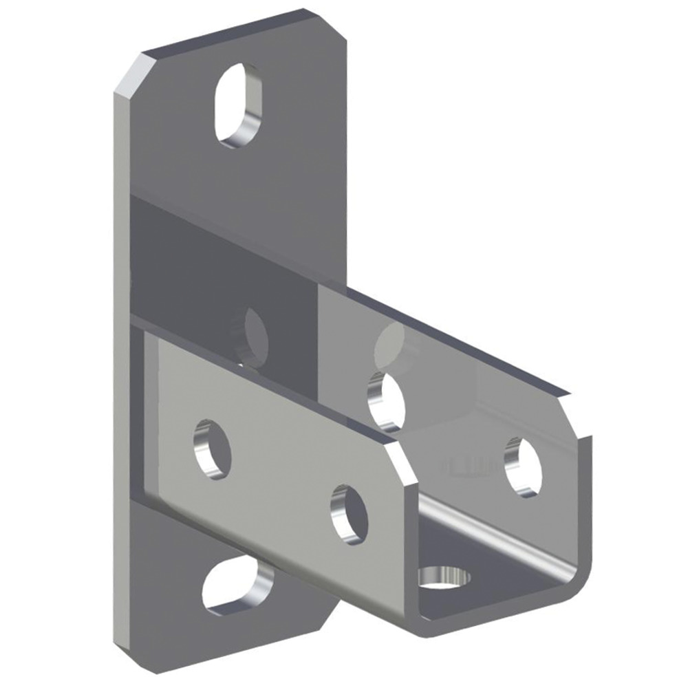 Седельный фланец Fischer SF L 41, оцинкованная сталь