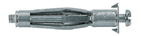 Металлический дюбель Fischer HM 6х37 S с метрическим винтом, оцинкованная сталь