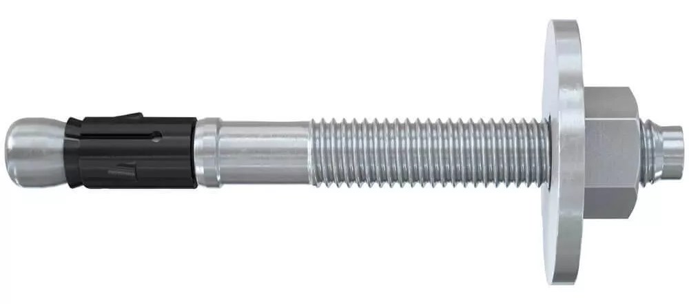Анкерный болт Fischer FAZ II Plus 10x75/10 K GS GVZ клиновой укороченный с увеличенной шайбой оцинкованная сталь