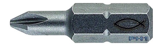 Профессиональная бита Fischer FPB PH 1 PROFI Bit W 10 со шлицем PH (комплект из 10 шт)