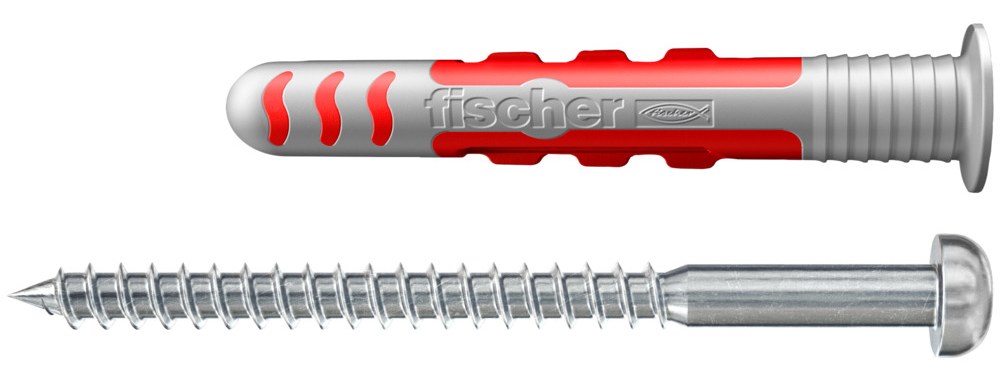 Дюбель универсальный с шурупом Fischer DuoSeal S PH TX 8x48 мм A2 для влажных помещений