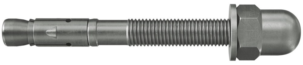 Анкерный болт Fischer FAZ II 12/10 H R с колпачковой гайкой, нержавеющая сталь