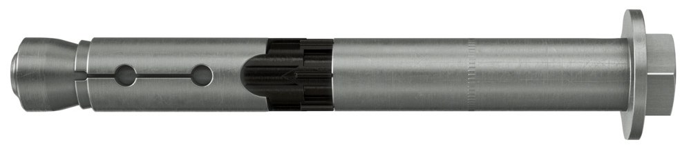 Высокоэффективный анкер с болтом с шестигранной головкой Fischer FH II-S 10х69/10, нержавеющая сталь A4