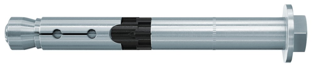 Высокоэффективный анкер с болтом с шестигранной головкой Fischer FH II-S 15х146/50, оцинкованная сталь