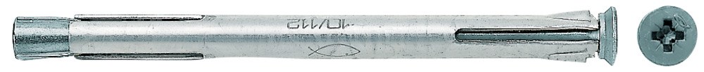 Металлический рамный дюбель Fischer F-M 10x152 с оцинкованным покрытием