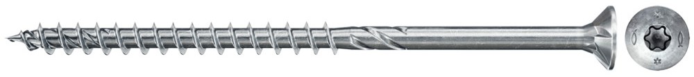 Шуруп Fischer Power-Fast FPF II CTP 4,0x60 мм BC 500 c потайной головкой и шлицем TX, оцинкованная сталь (2000 шт)