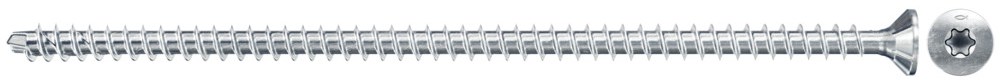 Шуруп Fischer FPF-ST ZPF 8,0х125 мм, потайная головка, шлиц TORX, оцинкованная сталь