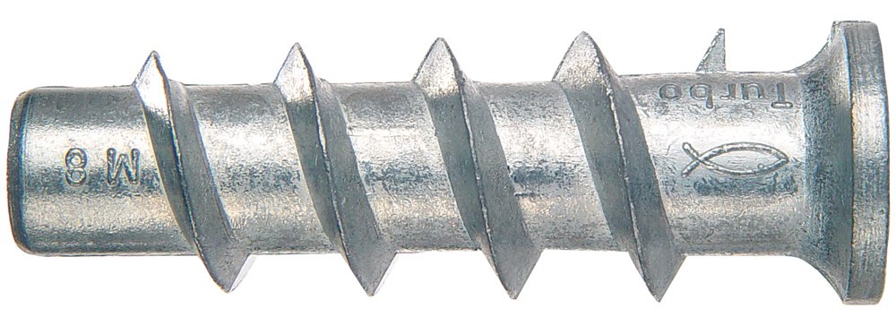 Турбо-дюбель для газобетона Fischer FTP M 8х60, оцинкованная сталь
