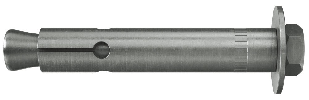 Анкер Fischer FZA 12х50 M8 D/10 с подрезкой для сквозного монтажа ZYKON, нержавеющая сталь A4