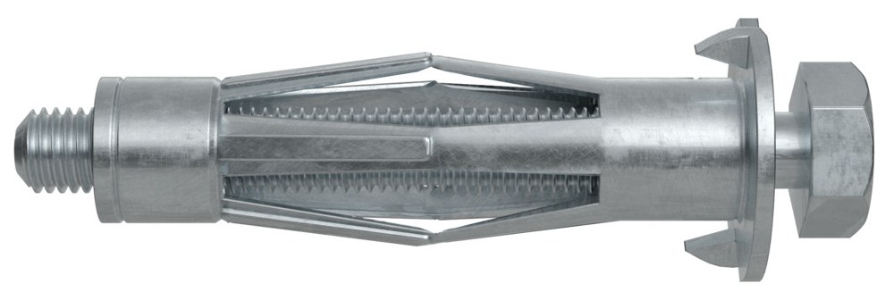 Металлический дюбель Fischer HM SS 8х55 SS с болтом с шестигранной головкой, оцинкованная сталь