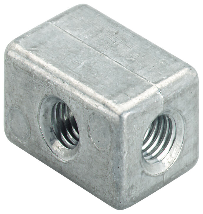 Монтажный кубик Fischer MW M8, оцинкованная сталь