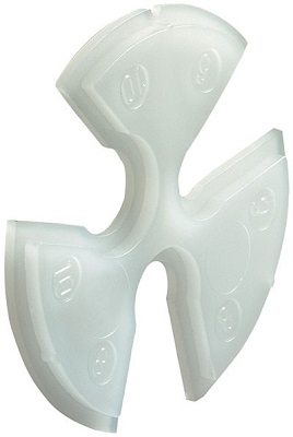 Прокладка Fischer DAD для выравнивания уровня основания при создании точки крепления 1 мм, белый, пластик 008660